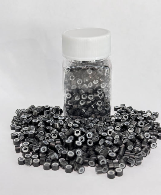 Microringe Schwarz (500 stück)
